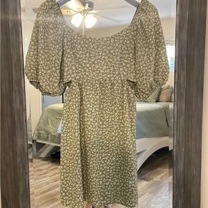 Altar’D State Green Dress